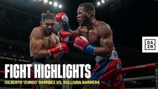 HIGHLIGHTS  Gilberto Zurdo Ramírez vs Sullivan Barrera [upl. by Atikram167]