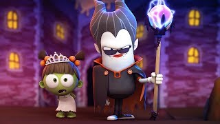 Funny Animated Cartoon  Spookiz Cula the Scary Wizard in the School Play  Cartoon For Children [upl. by Stratton]