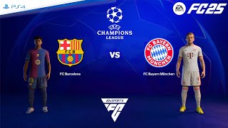 FC 25 PS4  FC Barcelona vs FC Bayern München  UEFA Champions League 2425 [upl. by Prinz]