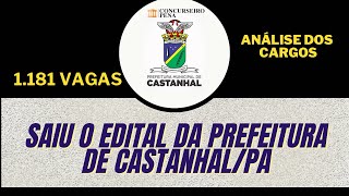 Saiu o edital da prefeitura de CastanhalPA [upl. by Ardra]