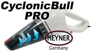 HEYNER CyclonicBull PRO — автопылесос — видео обзор 130comua [upl. by Naelopan913]