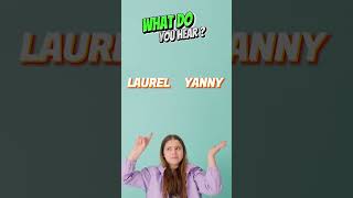 YANNY or LAUREL The 1 Audio Clip Thats SPLITTING the Internet [upl. by Aramas]