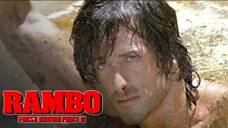 Hes Dead Now Scene  Rambo First Blood Part II [upl. by Eetnuahs352]