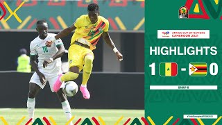 Senegal 🆚 Zimbabwe Highlights  TotalEnergiesAFCON2021  Group B [upl. by Tedder572]