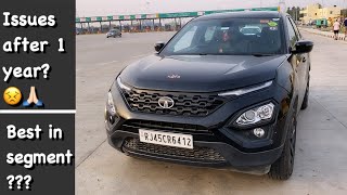 Tata Harrier XZA Dark Edition  Issues after one year  Sprint Wheels  Harrier Dark Edition [upl. by Ocsirf]