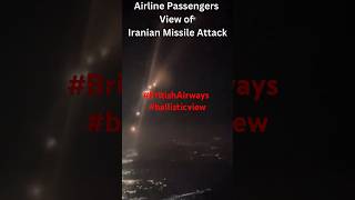 britishairways IranmissileattackoverdubaitwordsIsraelmiddleast [upl. by Tj101]