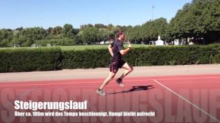 Jogging ABC Steigerungslauf [upl. by Aicil]