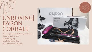 Unboxing and How to set up your Dyson Corrale hair straightener [upl. by Bellina]