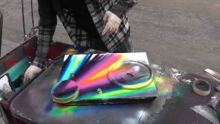 New York City Spray Paint Artist [upl. by Anitsim]