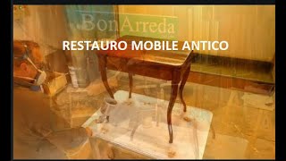 RESTAURO MOBILE ANTICO tavolo TAVOLINO diy RENOVATION rapair REPAIRS restoration furniture NEWLOOK [upl. by Pamella]