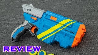 REVIEW Nerf Vortex VTX Vigilon  Unboxing Review amp Firing Demo [upl. by Tamanaha]