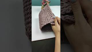 Crochet tutorial Honeycomb pattern crochet knitting handmade [upl. by Atin538]