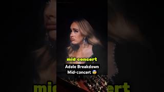 Fan Made Adele Break Down Mid Concert… [upl. by Ettolrahc]