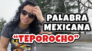 PALABRA MEXICANA “TEPOROCHO” 🇲🇽😳🤔 [upl. by Pagas]