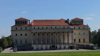 Schloss Esterházy Burg Reise Eisenstadt Burgenland Leopoldinentempel Sonne Park Spaziergang Teich [upl. by Anyad892]