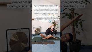 Postura de Yoga para la rigidez en la espalda yoga fit espaldasana yogui cuerposano bienestar [upl. by Schonfeld981]