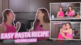 Easy Pasta Recipe with Small Laude  Cristina Gonzalez Romualdez [upl. by Nauwaj]