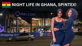 Night Life In Accra Ghana Spintex [upl. by Nolana305]