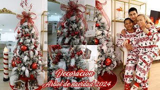 DECORA EL ARBOL DE NAVIDAD COQUETO Y ELEGANTE 🎁DECORA CON NOSOTROS 🎄NAVIDAD 2024🎄 [upl. by Velasco981]