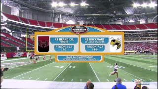 GHSA 2A Final Heard County vs Rockmart  Dec 12 2018 [upl. by Luann]