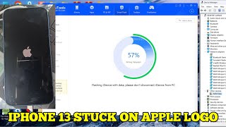 How to Fix iPhone 13 Stuck on Apple LogoBoot Loop without Losing Data [upl. by Enelyt]