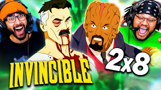 INVINCIBLE SEASON 2 Episode 8 REACTION 2x8 Finale Breakdown amp Review  Omni Man [upl. by Eiboj]