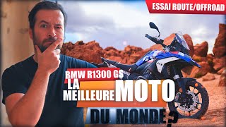 BMW R1300 GS  On la ESSAYÉE sur ROUTE et OFFROAD [upl. by Elisha622]