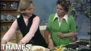 Mary Berry  How to bake a Simnel Cake  Good Afternoon 1973 [upl. by Clement]