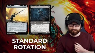 Preparing for STANDARD ROTATION  MTG Arena Standard [upl. by Anniken]