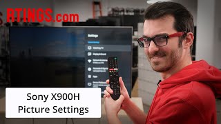 Sony X900H 2020 Model  TV Picture Settings [upl. by Akenahs170]