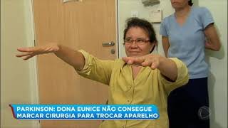 Idosa não consegue cirurgia e sofre com fortes tremores do mal de Parkinson [upl. by Enelyak]