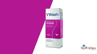 V Wash Plus Women Hygiene Product On ClickOnCare [upl. by Proudlove]