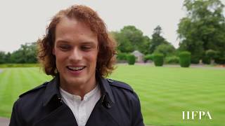 Flashback Interview Outlander Sam Heughan in Scotland [upl. by Combes985]