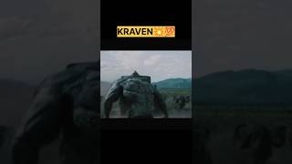 Kraven The Hunter  💯 Marvel new movie trailer kraventhehuntermarvelstudios [upl. by Aiceila]