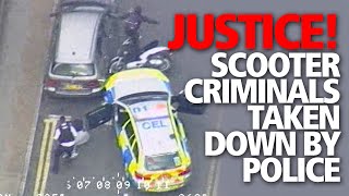 Dont mess with London police Scooter takedowns 2020 [upl. by Adnerb1]