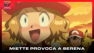 Pokémon XY  Desafios em Kalos  Miette Provoca a Serena PTPT [upl. by Nilat]