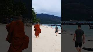 Koh Lipe Monk Alms [upl. by Assiral]