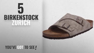 Top 5 Birkenstock Zurich 2018 Birkenstock Mens Zurich SandalsBrown46 M EU  13135 DM US [upl. by Ellainad]