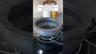 This Works ClayPot Over GlassTop CookTop How To Place It No More Cracking [upl. by Devehcoy311]