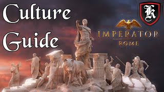 Imperator Rome Culture Management Guide [upl. by Sipple]