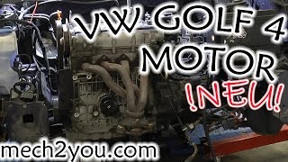 🛠️ VW Golf 4 Motor tauschen Teil 6  Ist der AKQ Motor zum APE kompatibel  Auto Golf 4 Tutorial [upl. by Raimondo]