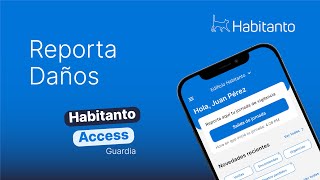 Aprende a Reportar Daños en Habitanto Access 📱 [upl. by Odlo]