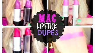 ★ 34 MAC LIPSTICK DUPES DRUGSTORE DUPES★ [upl. by Goda]