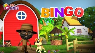 Bingo Dog Song with Lyrics  LIV Kids Nursery Rhymes and Songs  HD [upl. by Ennasirk]