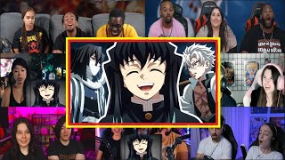 Demon Slayer Season 4 Episode 4 Reaction Mashup [upl. by Ariet]