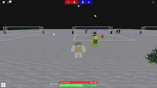 Skyball serve Roblox Volleyball 42 [upl. by Amron]