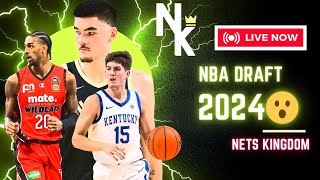 2024 NBA Draft Reaction  Latest Updates [upl. by Herculie]