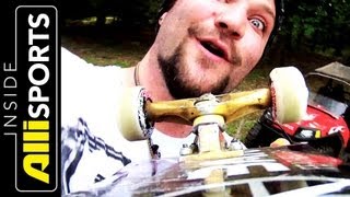 Bam Margera Shows Chris Nieratko His Art amp Talks Projects  Inside Alli Sports [upl. by Astrahan283]