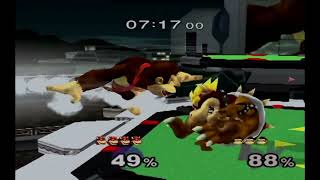 Vs CPU Smash Melee My Bowser AndOr Other Characters vs A Level 5 CPU Part 196 [upl. by Aicele]