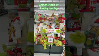 thegrinch grinch grinchmas hobbylobby hobbylobbyhaul christmasdecor decor holidaydecor asmr [upl. by Morville]